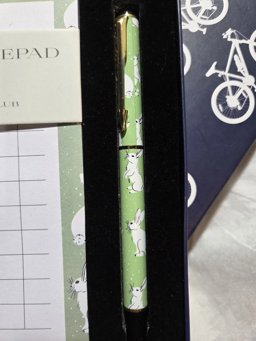 Page 309 Navy Blue Gift Box With A To Do List And A Pen
